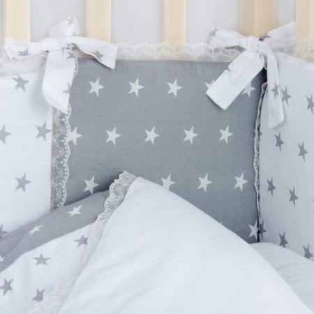 Комплект в кроватку СЕРЕБРО 14 предм.