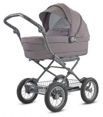 Детская коляска Inglesina Sofia System Duo 2 в 1 на шасси Ergo Bike stone grey