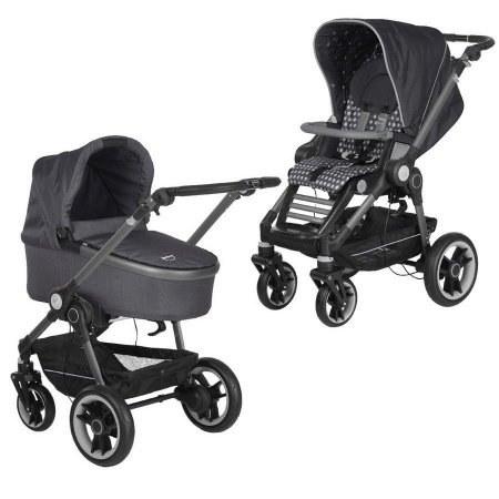 Детская Коляска TEUTONIA BeYou V4 (Elite) на шасси Graphite 2016 2 в 1