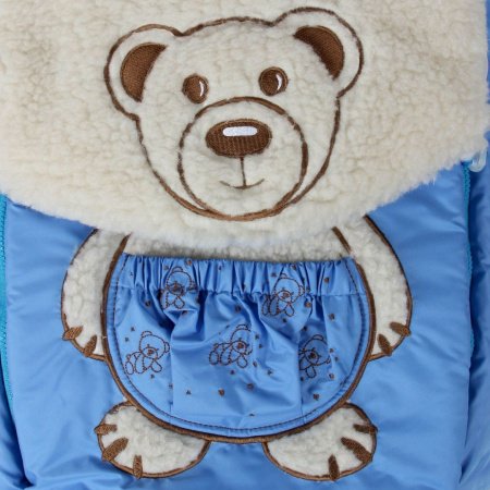 Конверт с капюшоном и подушкой Осьминожка МИШКА В ШТАНИШКАХ