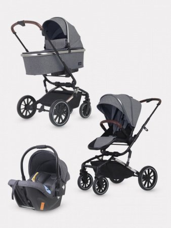 Детская коляска Rant Brilliant PU 3 в 1