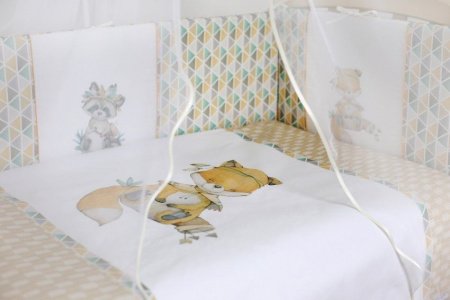 Комплект Lappetti в кроватку 6 предм. "Играем весело"