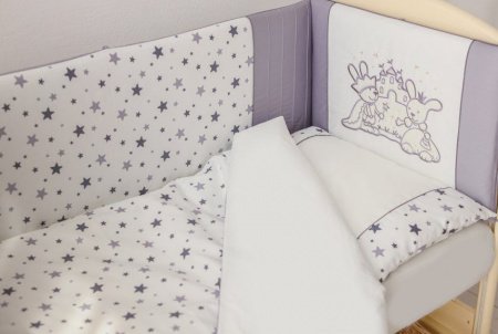 Комплект Lappetti в кроватку 6 предметов "Звездочет"