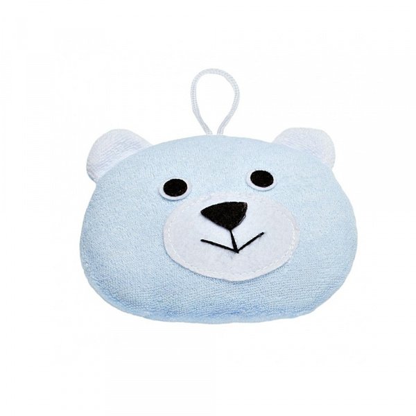 Мягкая губка для купания МИШКА