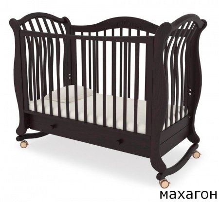 Кровать детская Гандылян Габриэлла люкс колесо - качалка