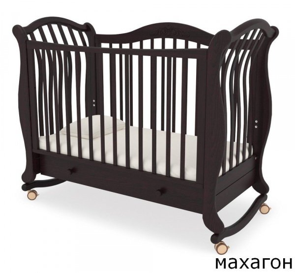 Кровать детская Гандылян Габриэлла люкс колесо - качалка