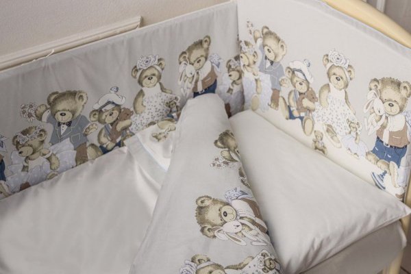 Комплект Lappetti в кроватку 3 предм. "Мишкины игрушки"