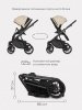 Детская коляска Riko Basic Montana Ecco 3 в 1