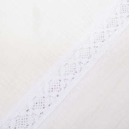 Крестильная рубашка, рост 86, муслин, универсальная