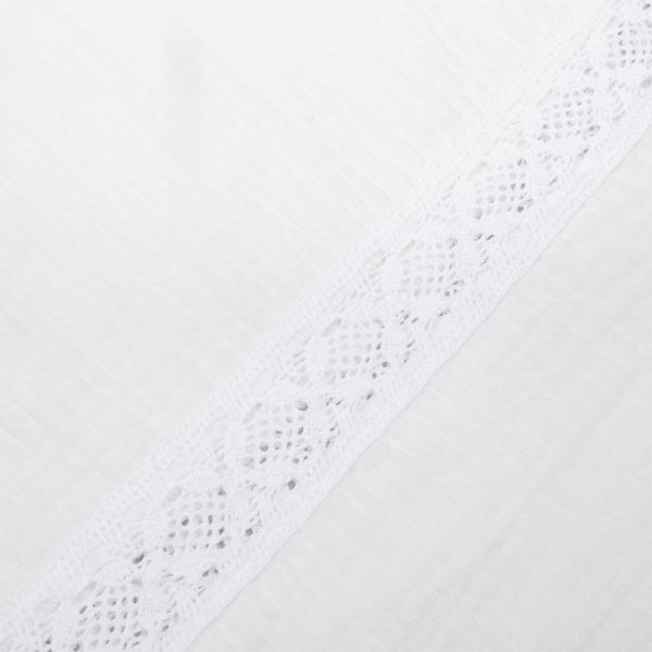 Крестильная рубашка, рост 86, муслин, универсальная