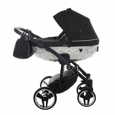 Детская коляска JUNAMA DIAMOND MIRROR SATIN (Version 2) 2 в 1