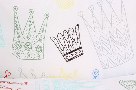 Комплект в кроватку 6 предметов Фантазия