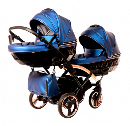 Детская коляска JUNAMA FLUO DUO SLIM II 3 в 1