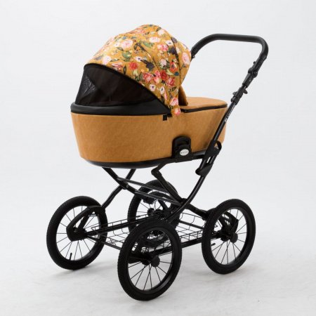 Детская коляска Adamex Porto Retro Flowers 2в1