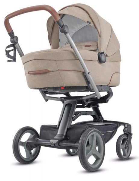 Детская коляска Quad System на шасси Quad Titanium Black 4 в 1