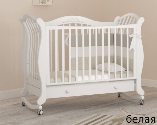 Кровать детская Гандылян Габриэлла люкс колесо - качалка