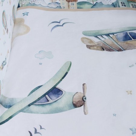 Комплект в кроватку 6 предметов ВОКРУГ СВЕТА