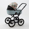 Детская коляска Adamex Porto Retro Flowers 2в1