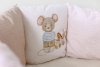 Комплект для круглой (овальной) и прямоугольной кроватки Lappetti 6 предм "Little mouse"