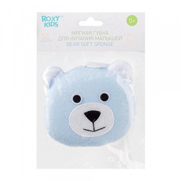 Мягкая губка для купания МИШКА