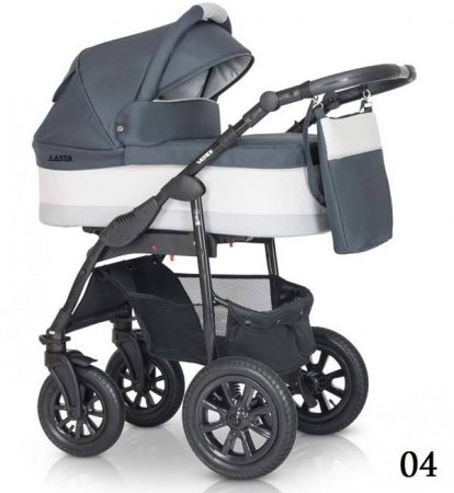 Детская коляска VERDI Laser Black 3 в 1