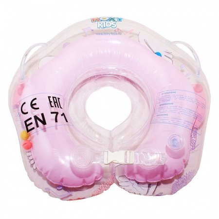Круг для плавания FLIPPER 0+ с музыкой ЛЕБЕДИНОЕ ОЗЕРО розовый
