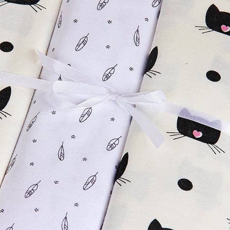 Комплект пеленок 3 шт., 90х100, кулирка