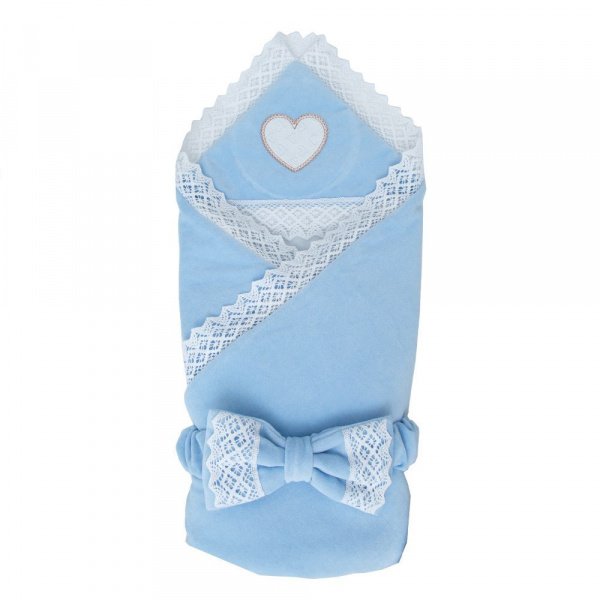 Комплект на выписку 8 предметов Alis АЖУРНОЕ СЕРДЕЧКО