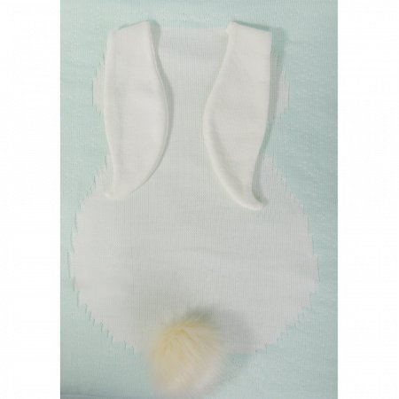 Плед вязаный ЗАЙКА 100 х 100