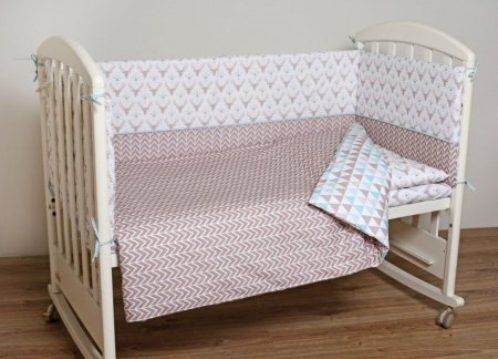 Комплект Lappetti в кроватку 6 предметов "Скандинавия"