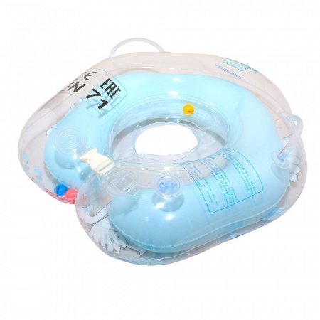 Круг для плавания FLIPPER 0+ с музыкой ЛЕБЕДИНОЕ ОЗЕРО голубой
