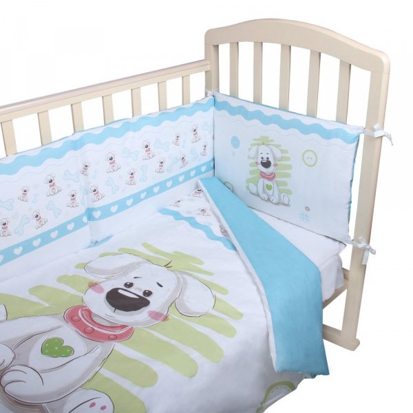 Комплект в кроватку 6 предметов ВЕРНЫЙ ДРУГ