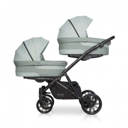 Детская коляска для двойни Riko Team 2 в 1