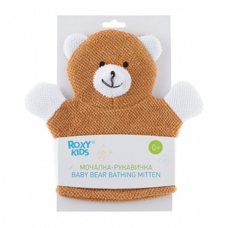 Махровая мочалка-рукавичка Baby Bear