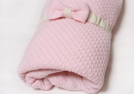 Плед трикотажный с поясом Lappetti