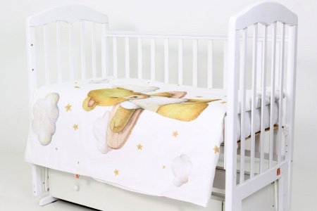 Комплект в кроватку 3 предмета Лучик