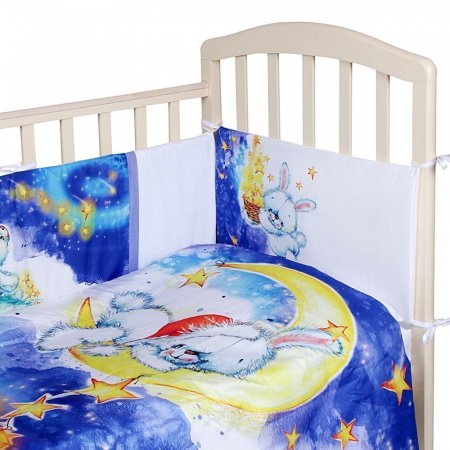 Комплект в кроватку 6 предметов  ДЕТСКАЯ ИСТОРИЯ