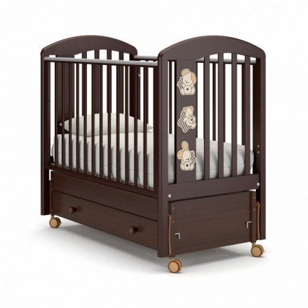 Кровать детская с продольным маятником Макс
