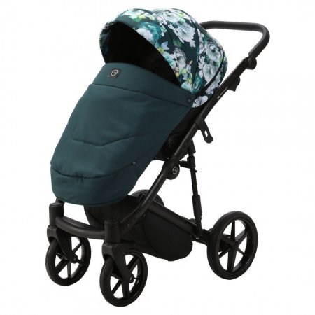 Детская коляска Adamex MOBI Flowers 2 в 1
