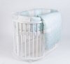 Комплект для круглой (овальной) кроватки Lappetti "Эстель"
