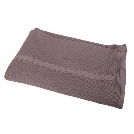 Плед вязаный НАРЯДНЫЙ 90 х 90