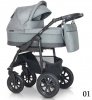 Детская коляска VERDI Laser Black 3 в 1
