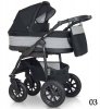 Детская коляска VERDI Laser Black 3 в 1