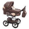 Детская коляска для двойни Reindeer Mega 3 в 1