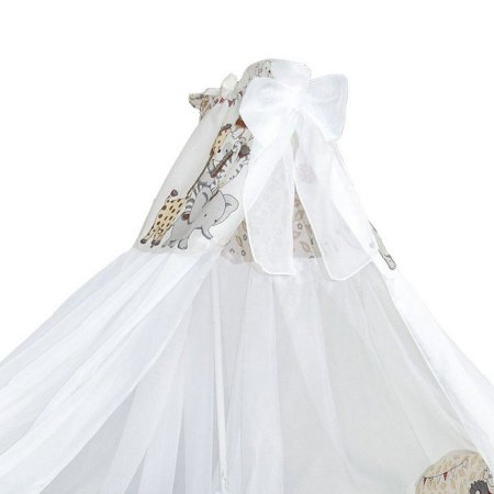 Комплект в кроватку 7 предм. ВЕЧЕРИНКА МАЛЕНЬКОГО ЖИРАФА