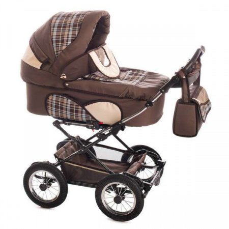 Детская коляска для двойни Reindeer Mega 3 в 1