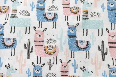 Комплект в кроватку 3 предмета Ламы