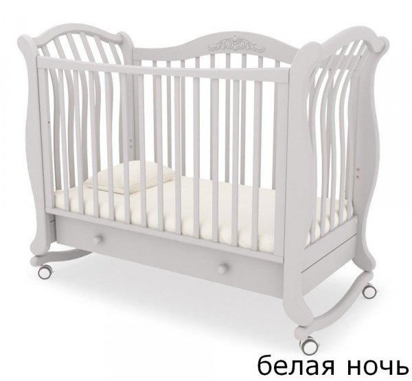 Кровать детская Гандылян Габриэлла люкс колесо - качалка
