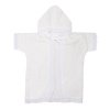 Крестильная рубашка с капюшоном, рост 74, муслин, универсальная