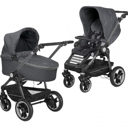 Детская Коляска TEUTONIA BeYou V4 (Elite) на шасси Graphite 2017 2 в 1